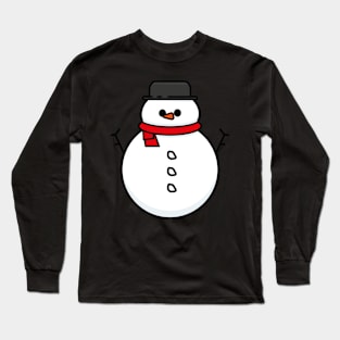 Snowman Long Sleeve T-Shirt